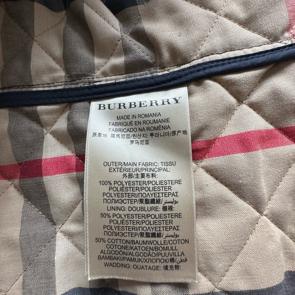 Burberry Women's Dark Quilted Puffer Jacket - Picture 8 of 10